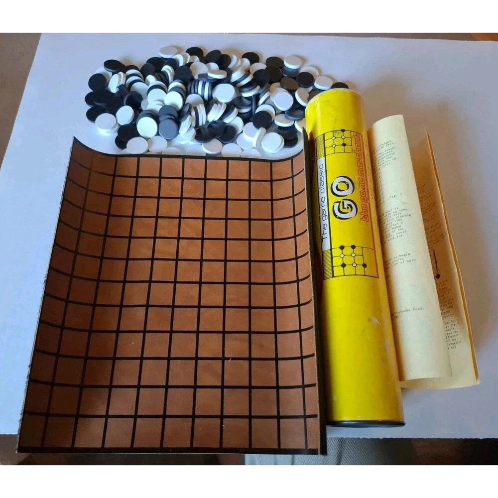Vintage 1970s Go Board Game Complete
